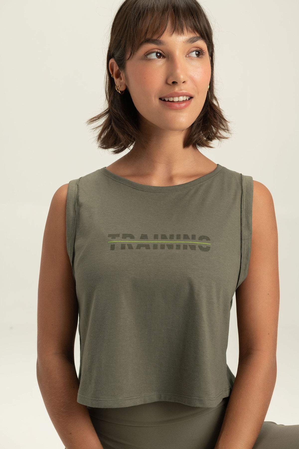 Atlantis Crop Tank Top