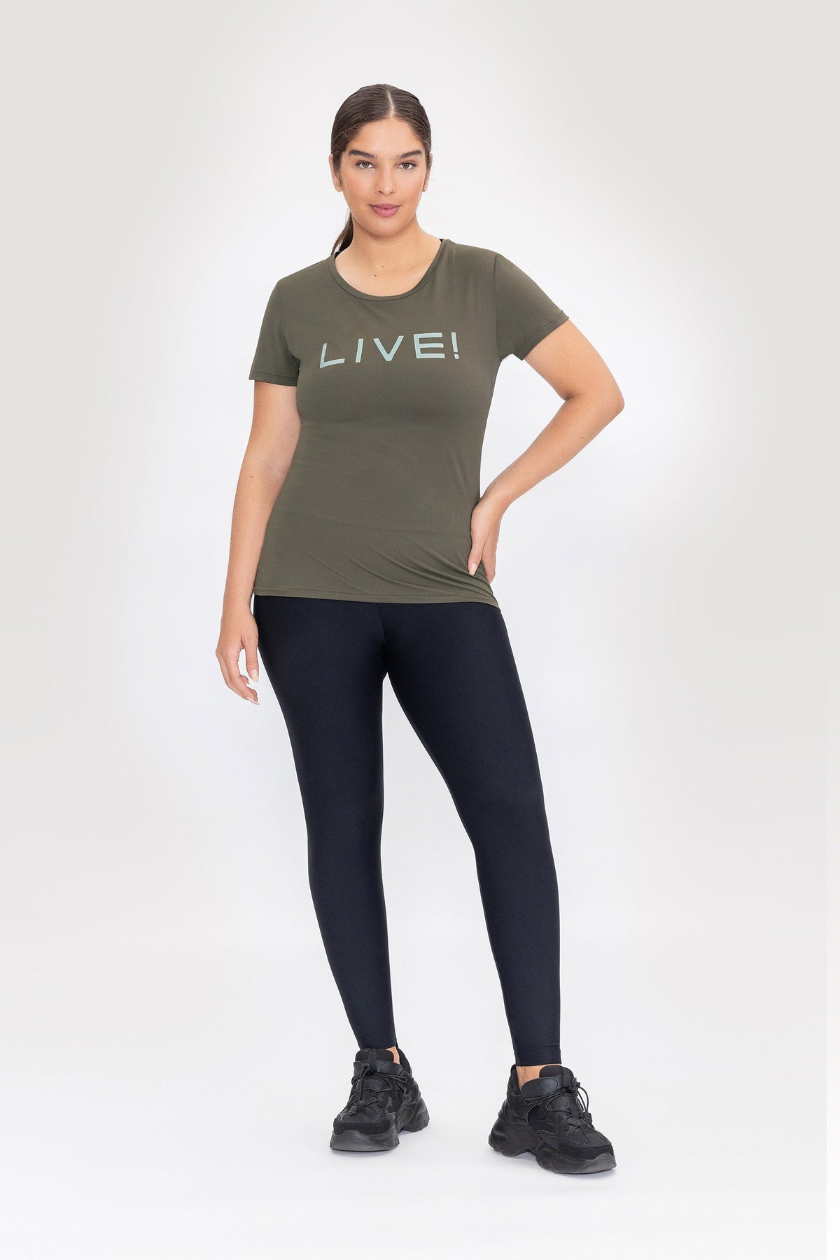 LIVE! Holographic Basic T-Shirt