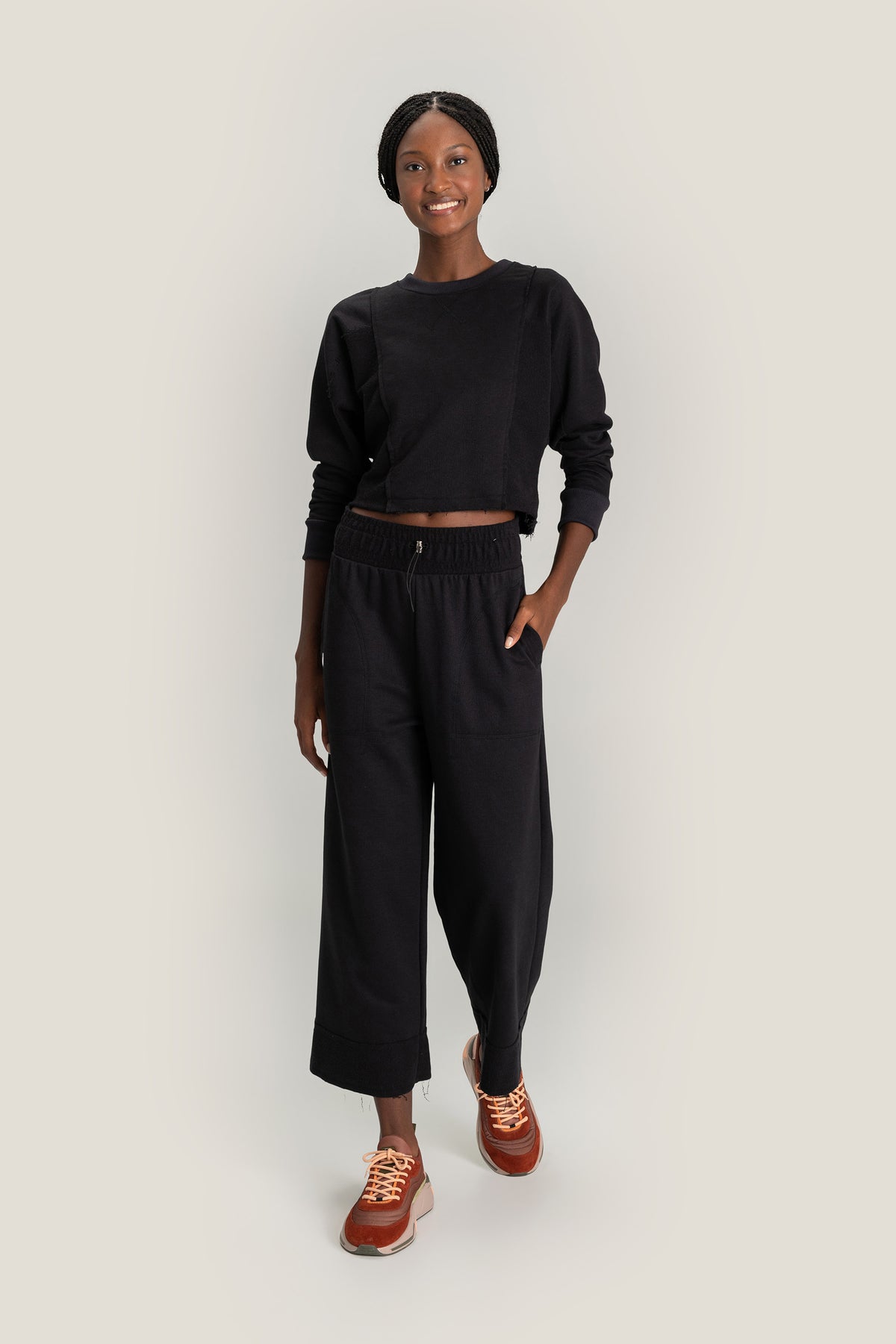 Urban Way Cropped Maxi Blouse